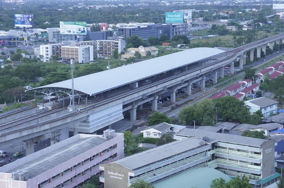 Airport Link Hua Mak Condo Bangkok Bagian luar foto