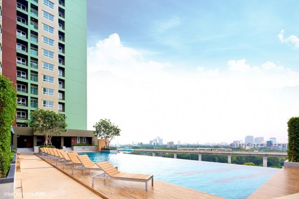 Airport Link Hua Mak Condo Bangkok Bagian luar foto